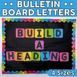 spotty bulletin board heading