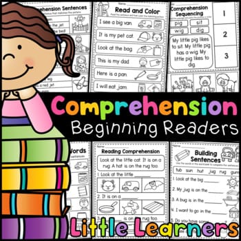 Comprehension Worksheets Kindergarten Reading Comprehension My
