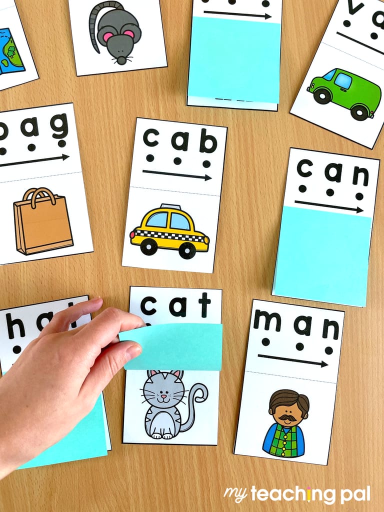 Mystery Word Decodable Word Cards