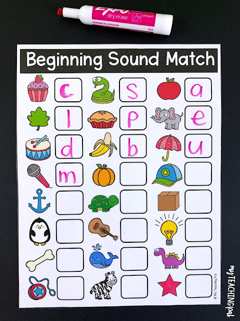 Beginning Sounds Center