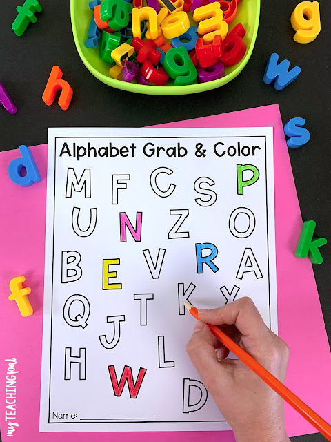 Letter Identification Activity