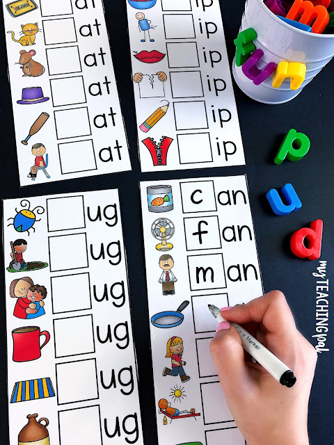 Word Family CVC Activity