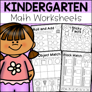 K MATH WORKSHEETS