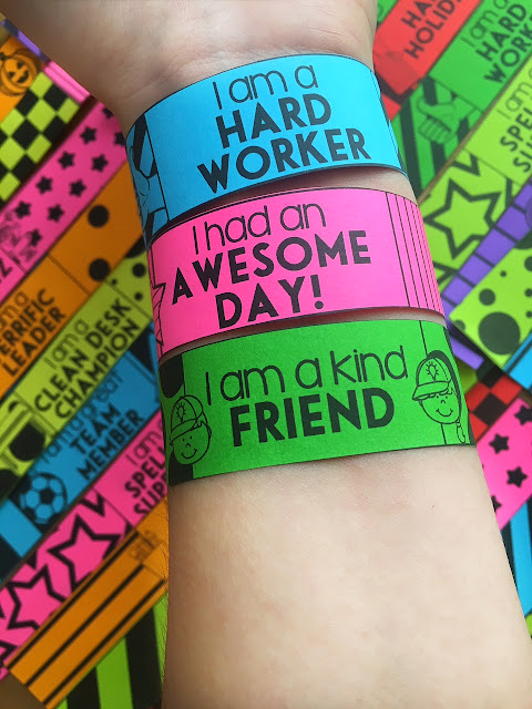 brag bracelets on hand