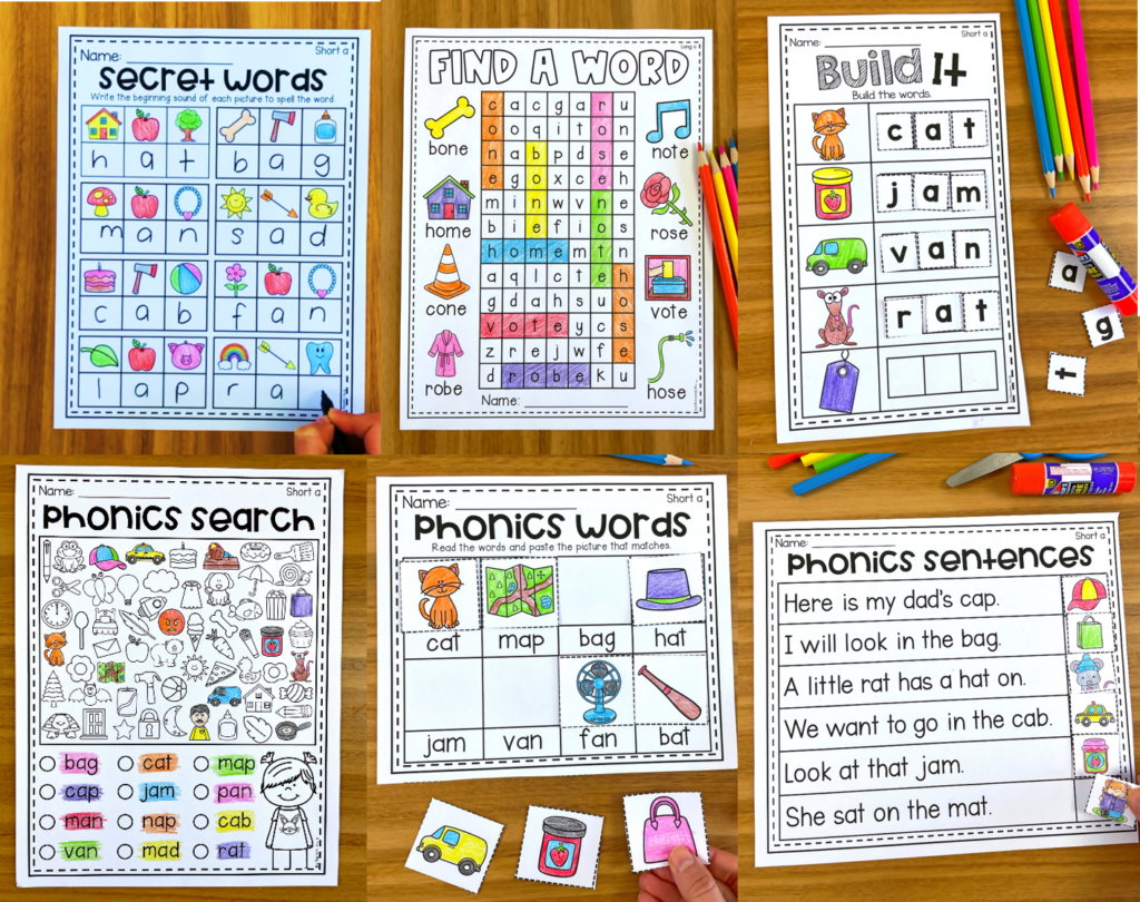 Phonics Worksheets