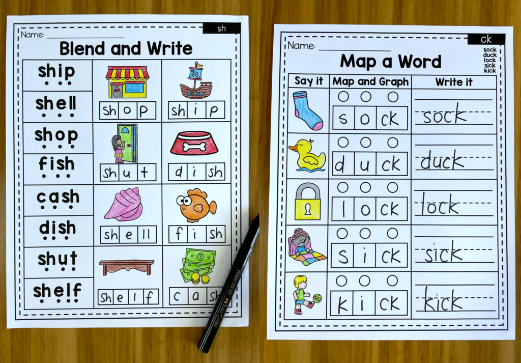 Word Mapping Activity